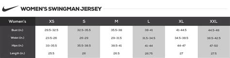 swingman jersey size chart.